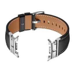 Kompatibelt læderurrem til Samsung Galaxy Watch8 og Watch8 Classic med 22mm pin spænde Sort