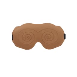 3D-konturerad sömnmask - Ultimat ljusblockering Brun