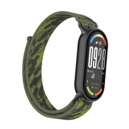 Nylonrem til Xiaomi 10/9/8 Serie (Standardmodel) - Med Metalspænde, Udskiftelig Armbåndsrem i Forskellige Farver, 22mm Bredde Lysegrå