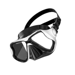 Dykkemaske - Snorkelingudstyr Sort hvid