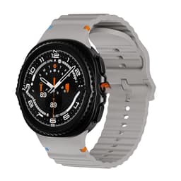 22mm Silikone Rem til Galaxy Watch8/Watch8 Classic - Komfort og Stil Grey