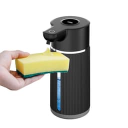 Automatisk sæbedispenser med skærm - Ideel til badeværelse og køkken Sort