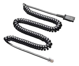Amplifier Coil Cord to QD Modular Plug