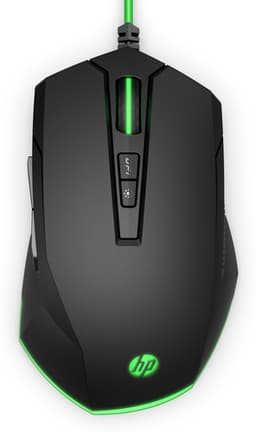 HP Pavilion Gaming Mouse 200, svart / grønn
