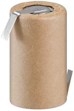 4/5 Sub-C, 2000 mAh, juotospyrstö (Z)