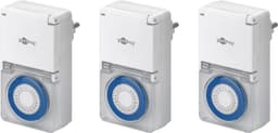 3 kpl sarja, analoginen ajastin IP44