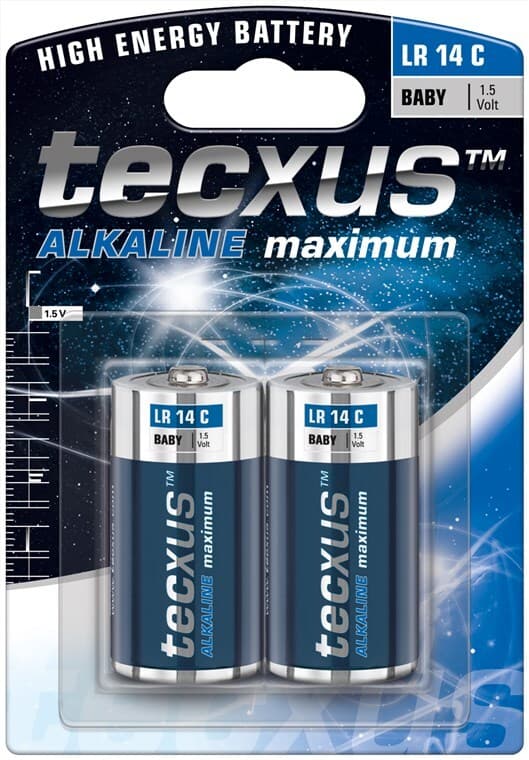 LR14/C (Baby) batteri, 2 stk. i blister