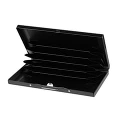 RFID-kortholder med 6 kortspor Sort