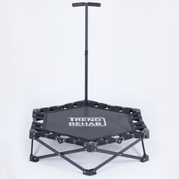 Sammenleggbar trampoline 106 cm med håndtak