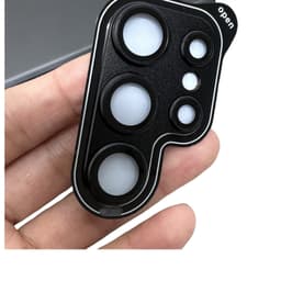 Kameralinsedeksel til Samsung 24 Ultra Sort Samsung Galaxy S24 Plus