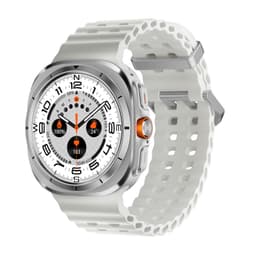 Smartwatch med Bluetooth-opkald, sundhedsovervågning og flere sportstilstande Hvid