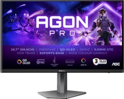 AOC AG276QZD2 27'' QHD/OLED/240Hz/0,03msgamingskjerm