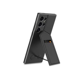 Samsungin puhelinkotelo magneettisella korttitelineellä Titaanin musta Samsung Galaxy S24 Ultra