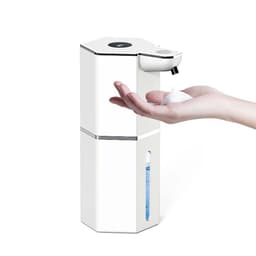 Automatisk Skumsåpedispenser med Skjerm - Hygienisk og Praktisk Hvit