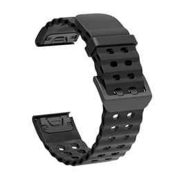 Silikone urrem til Fenix 5x/6x/7X/8 51mm Black 26 mm