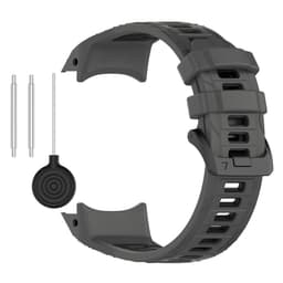 Garmin Instinct 3 Tvåfärgat Silikonarmband Svart model 2