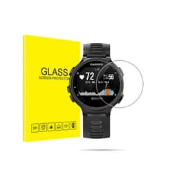 Hærdet glasskærmbeskytter til smartwatch, 2-pak Garmin Forerunner 735