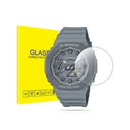 Skjermbeskytter i herdet glass til smartklokke, 2-pakning Casio GA-2200
