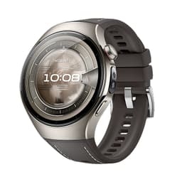 Kompatibel med Huawei WATCH 5 46mm Silikonrem - Komfortabel og Stilfull Grå