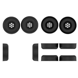 Silikonøreputer for JBL Tune 520BT hodetelefoner - Beskyttelse og komfort Sort