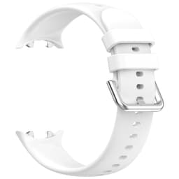 Silikone Urrem Kompatibel med Honor Watch Fit Aktiv og Elegant Udgave - Udskiftelig Rem i Forskellige Farver Hvid