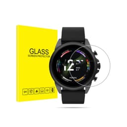 Skjermbeskytter i herdet glass til smartklokke, 2-pakning Fossil Gen 6 42mm