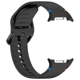 Silikone rem til Samsung Galaxy Watch 8 Black