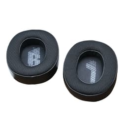 Premium svart lær- og nettingøreputer for JBL LIVE500BTNC