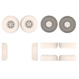 Silikonøreputer for JBL Tune 520BT hodetelefoner - Beskyttelse og komfort Sort