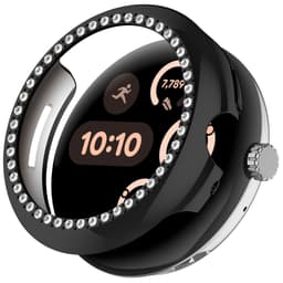 Suojaava kuori Google Pixel Watch 3 45mm -kellolle Musta