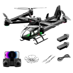 X38 DC-135 Helikopter Drone Kamera Luftfoto Quadcopter 2 batterier