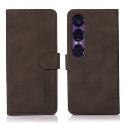 KHAZNEH Sony Xperia 1 VII Case lompakkokotelolle Shell Phone Case