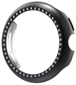 Google Pixel Watch 3-deksel, PC og Rhinestone-beskyttelsesdeksel Sort 41 mm