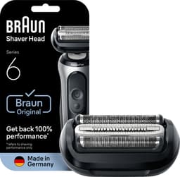 Braun 64B KeyPart barberhoved 053211 (sort)
