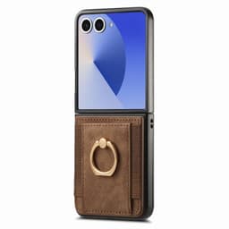 Elastic Ring Case Samsung Galaxy Z Flip 7 - Espresso Noir