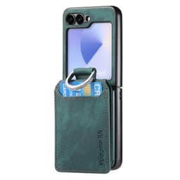 Retro ring kuori Samsung Galaxy Z Flip 7 - Forest green