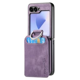Retro Ring cover Samsung Galaxy Z Flip 7 - Misty purple