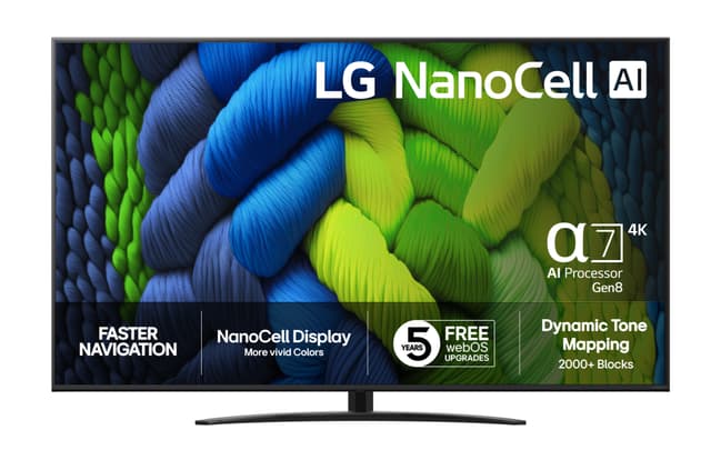 LG 75" NANO 82 4K NanoCell TV (2025)