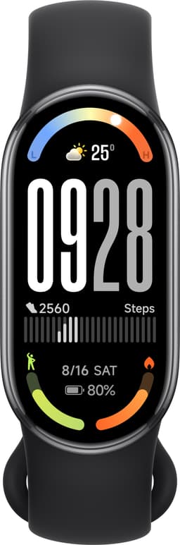 Xiaomi Smart Band 10 aktivitetsarmband (svart)