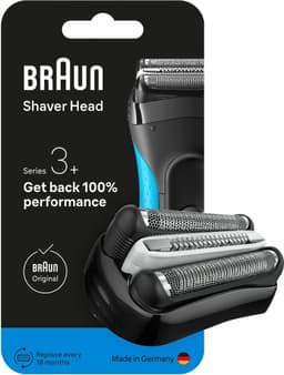 Braun 32B KeyPart reservehode 735797 (sort)