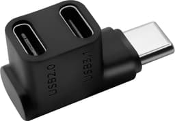 NÖRDIC USB-C 3.0 uros-naarassovitin datalle ja lataukselle 10Gbps