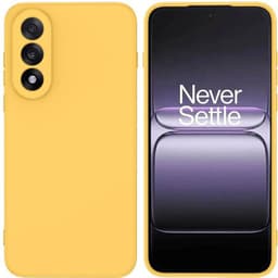 Liquid silikone cover OnePlus Nord 5 - Gul