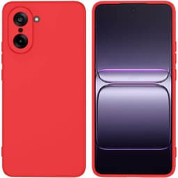 Liquid silikon skal OnePlus Nord CE5 - China Red