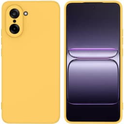 Liquid silikon skal OnePlus Nord CE5 - Gul
