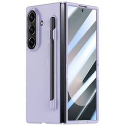 2in1 Acrylic Stylus deksel Samsung Galaxy Z Fold 7 – Misty purple