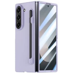 2in1 Acrylic Stylus deksel Samsung Galaxy Z Fold 6 – Misty purple