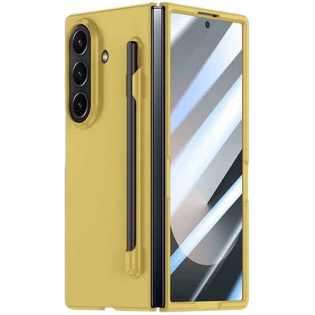 2in1 Acrylic Stylus skal Samsung Galaxy Z Fold 7 - Canary