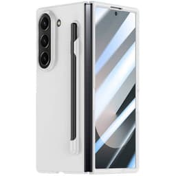 2in1 Acrylic Stylus deksel Samsung Galaxy Z Fold 6 – Alpine white