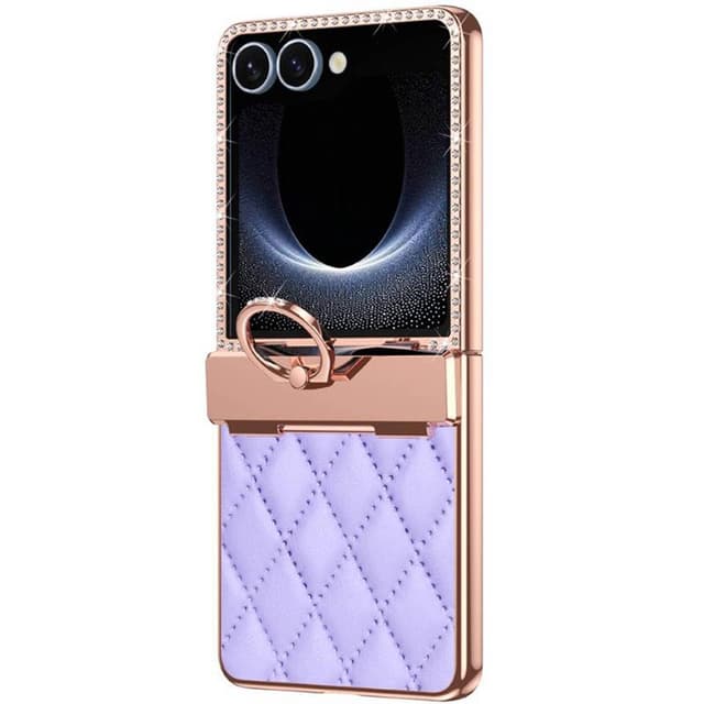 Rhombus Bling skal Samsung Galaxy Z Flip 7 - Pale Purple