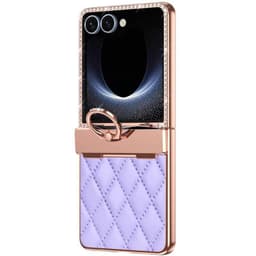 Rhombus Bling skal Samsung Galaxy Z Flip 7 - Pale Purple